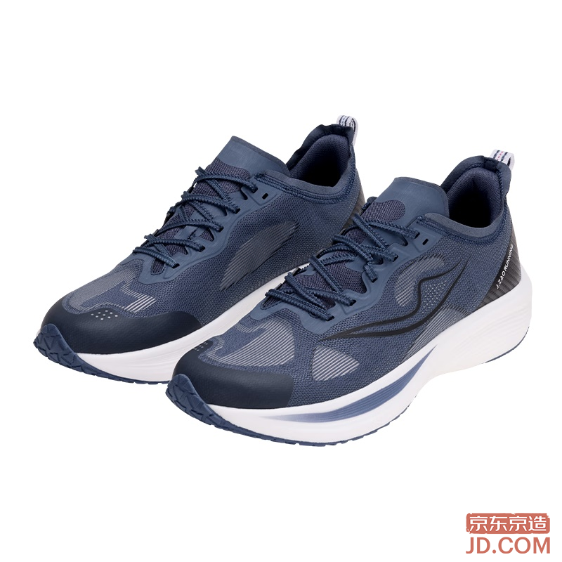 JD [Wind Chaser Gen 2] Men's Running Shoes Breathable Mesh Casual Lightweight New Summer Blue Gray 41