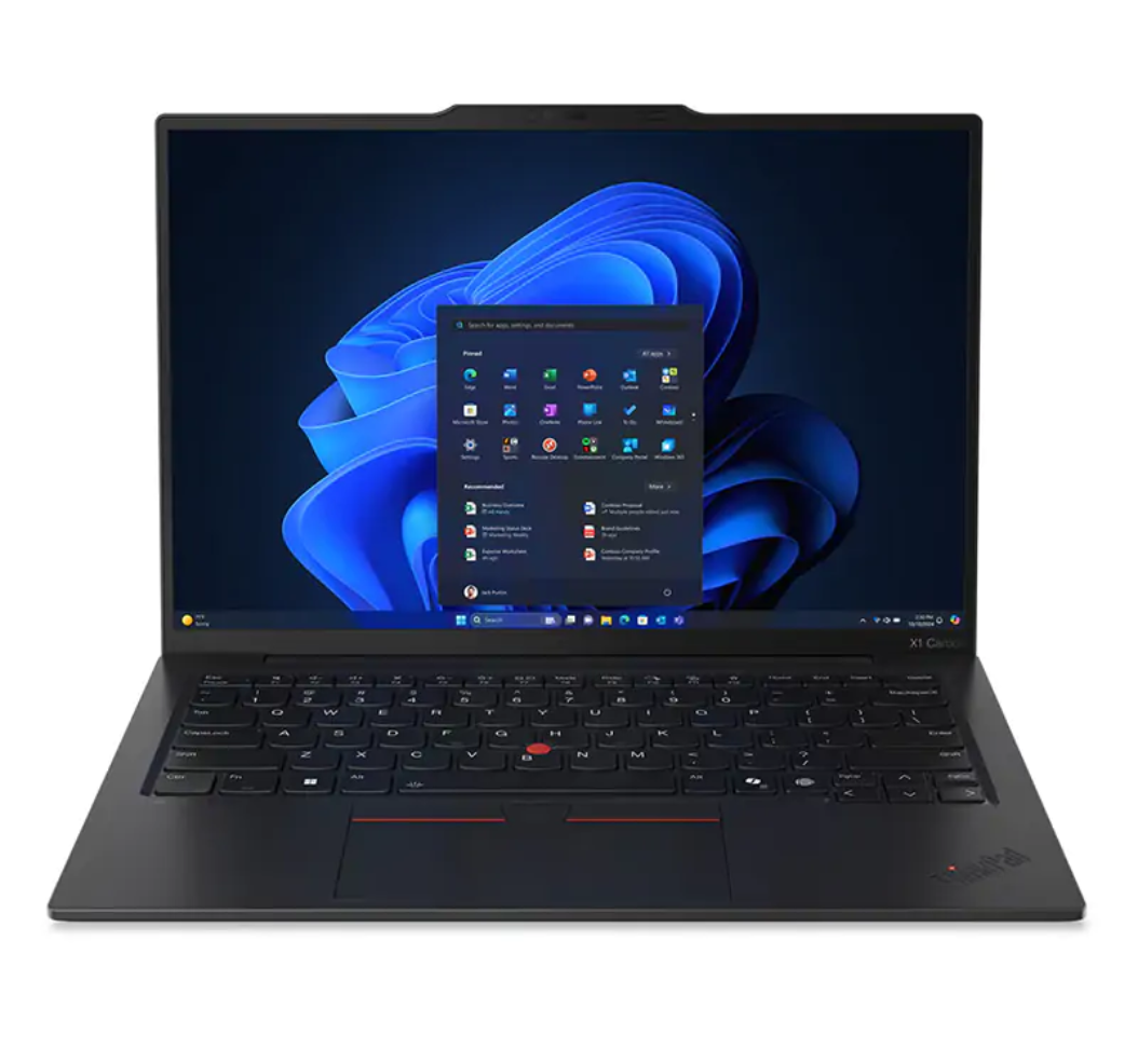 Laptop with Windows 11 display
